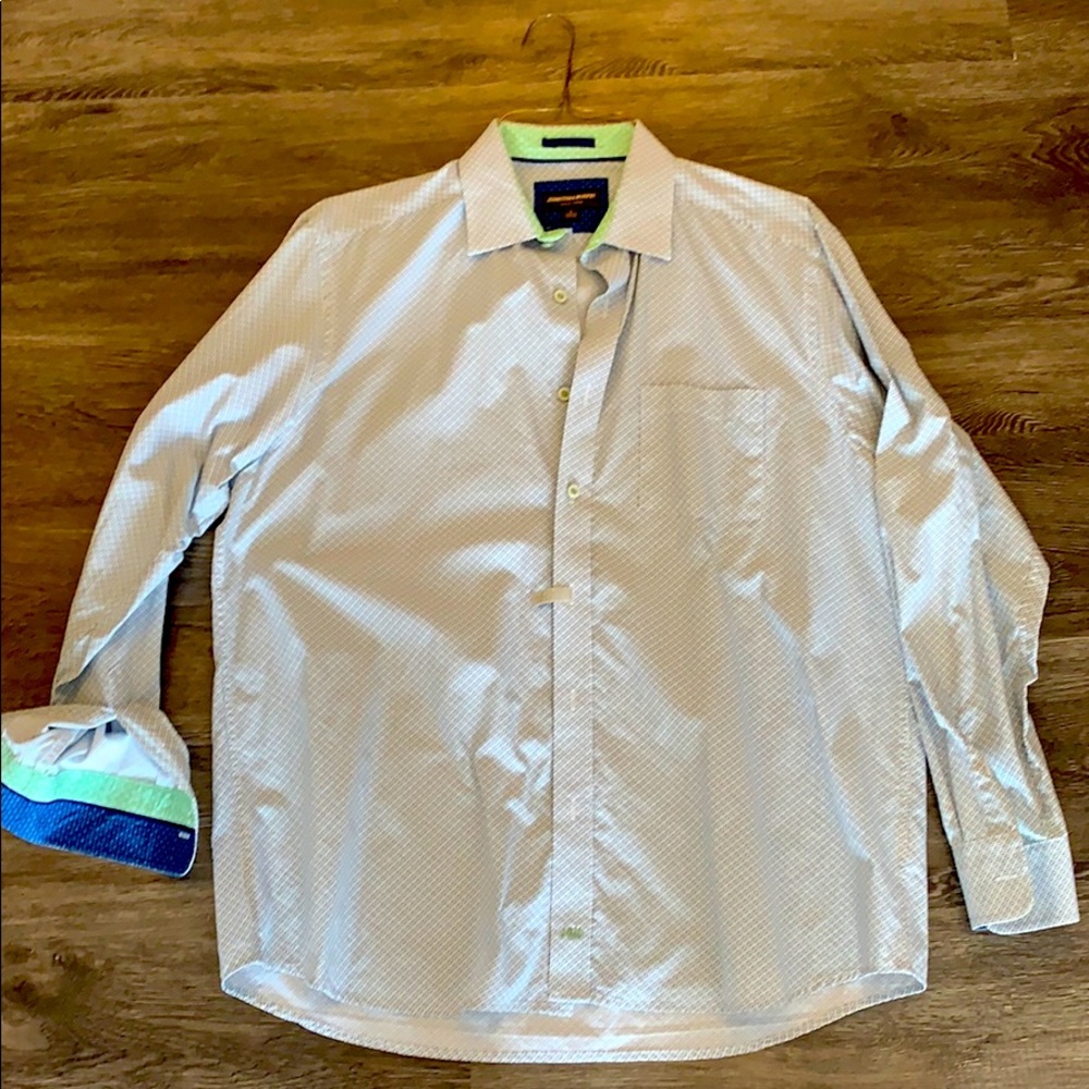 Johnston and Murphy long sleeve men’s dress shirt